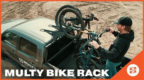 Multy® Vertical Bike Rack System Pickup Truck Bike Carrier Made In