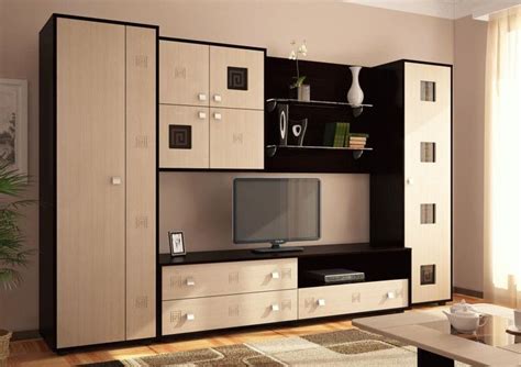 Стенка в гостиную мадрид 4 - 85 фото