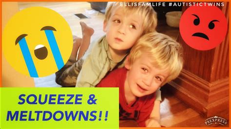 🧩😫 Meltdown Squeeze Autism Nonverbal Boy Twins Autistic L Twin Offers