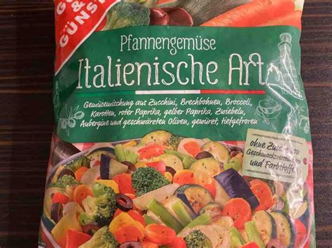 Gut G Nstig Pfannengem Se Italienische Art Kalorien Neue