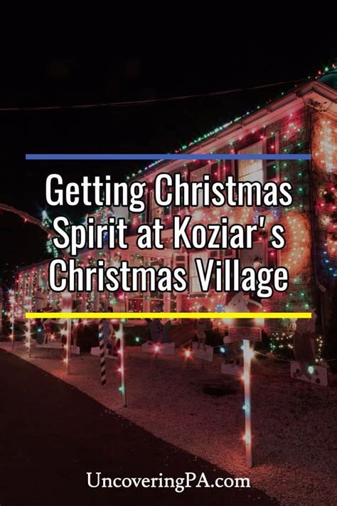 Getting in the Holiday Spirit with a Visit to Koziar's Christmas ...