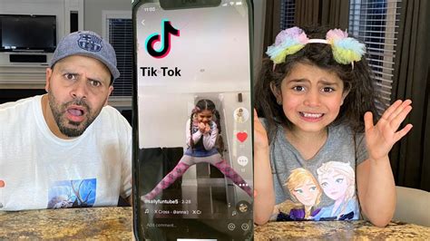 Reacting To Our 5 Year Old Daughters Tiktoks Shocked Youtube