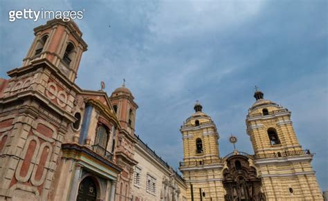 Basilica And Convent Of San Francisco Of Lima In The Historic Center Of