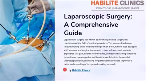 Ppt Laparoscopic Surgery A Comprehensive Guide Powerpoint