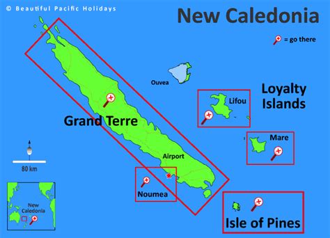 New Caledonia Map