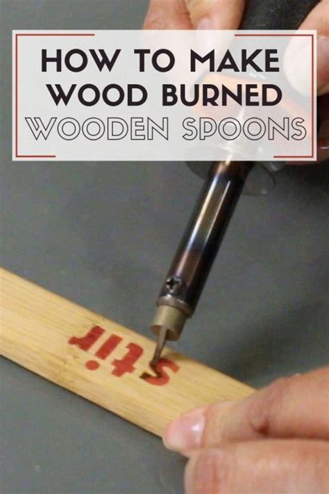 How To Make Wood Burned Spoons Crafty Blog Stalker Wood Burn Spoons