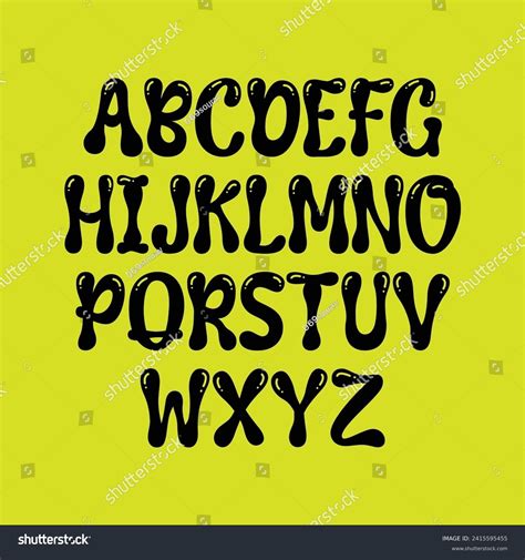 Calligraphy Alphabet Capital Lettering Z Font Stock Vector (Royalty ...