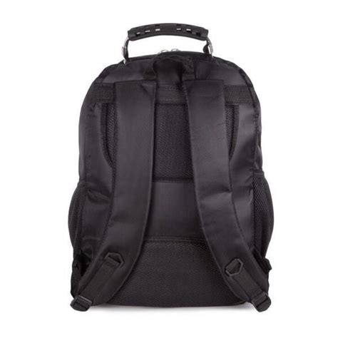 Mochila Para Notebook Executiva Reforçada Com Cabo De Aço Em Nylon Swissland Fênix Preta