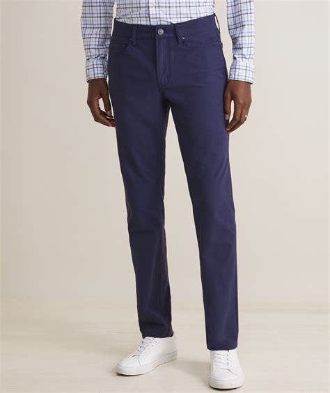 Shop On The Go Canvas 5 Pocket Pants At Vineyard Vines