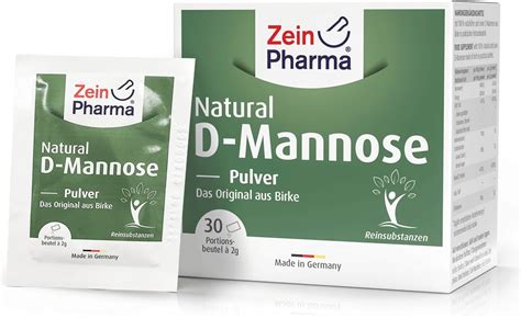 Natural D Mannose 30 Packages ZeinPharma VitalAbo Online Shop UK