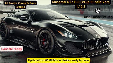 Maserati MC20 GT2 Complete Setup Bundle Qualifying Race Version 1