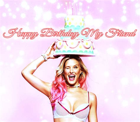 Happy birthday my friend gif | Birthday Star