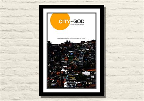 12 X 18 City of God Movie Poster Art Print Modern Poster - Etsy