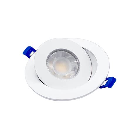 4 5CCT LED Gimbal Recessed Fixture Round Dawnray