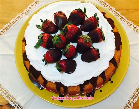 Torta Alle Fragole La Naked Cake Cucinando E Pasticciando