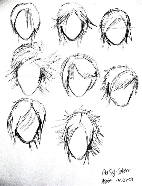 Hairstyle Practice By Schrodingersbox On Deviantart