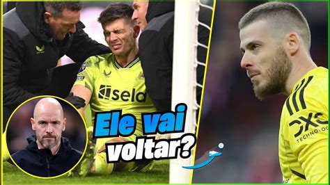 Newcastle de Olho em David de Gea Lesão de Nick Pope Abre Portas para