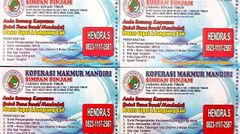 Koperasi Makmur Mandiri Koperasi Simpan Pinjam