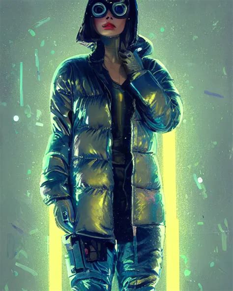 Neon Operator Margot Robbie Cyberpunk Futuristic Stable Diffusion