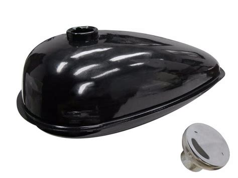 2 L Black Gas Tank For 2 Stroke And 4 Stroke Gasoline Powered Motorized