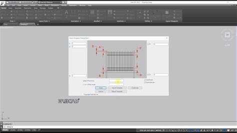 Fabcads Automatic Fence Drawing Program Youtube