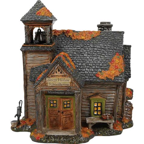 Sleepy Hollow School House - Halloween Village by Department 56