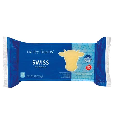 ALDI Happy Farms Swiss Cheese Block Same Day Delivery Or Pickup Aldi