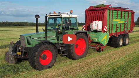 Arnoud Huisman Aan Het Inkuilen Met Een Fendt Lsa Turbomatik E En