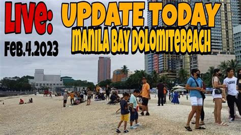 Manila Bay Dolomite Beach Update Today Youtube