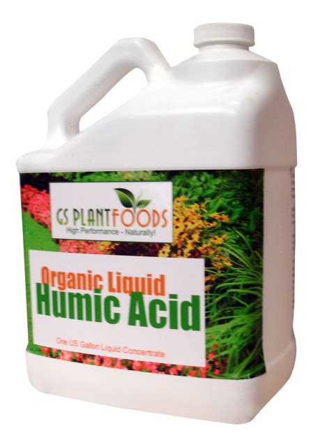 Organic Liquid Humic Acid Fertilizer Soil Health Supplement Humic