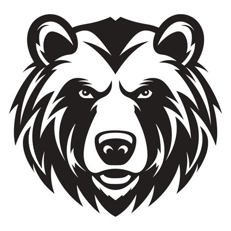 Hermosa Oso Silueta Ai Generado 25070082 Png