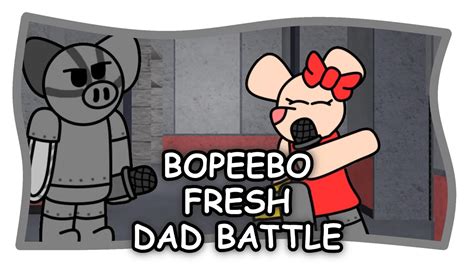 FNF Bopeebo Fresh Dad Battle Piggy Animation 2D YouTube