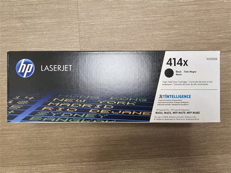 HP LaserJet 414x Black High Yield Toner Cartridge W2020X EBay