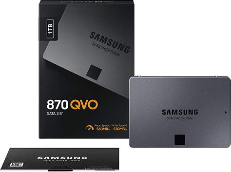 Samsung 870 Qvo 1 Tb Sata 2 5 Inch Internal Solid State Drive Ssd Mz 77q1t0 8806090396038 Ebay