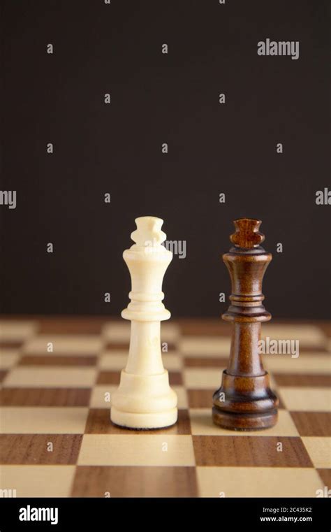 Chess Pieces Kings Stock Photo Alamy