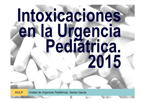 Pdf Intoxicaciones En La Urgencia Pedi Trica Dokumen Tips