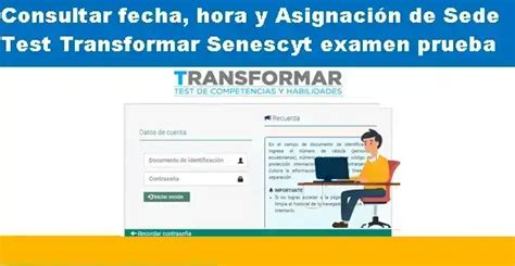 Simulador Examen Transformar Elyex