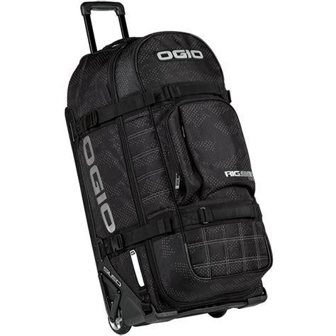 Mala Ogio Rig Pro Wheeled Bag Night Camo Preto Camuflado Grid