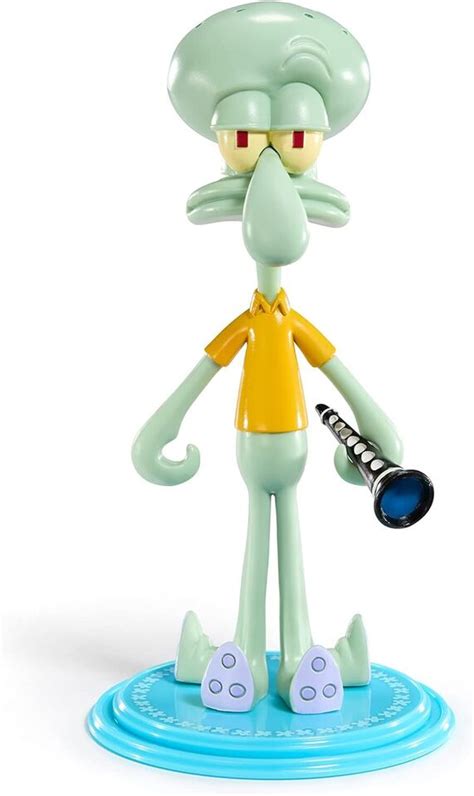 Bendyfigs The Noble Collection Spongebob Squarepants Squidward Noble Toys 16cm Ebay