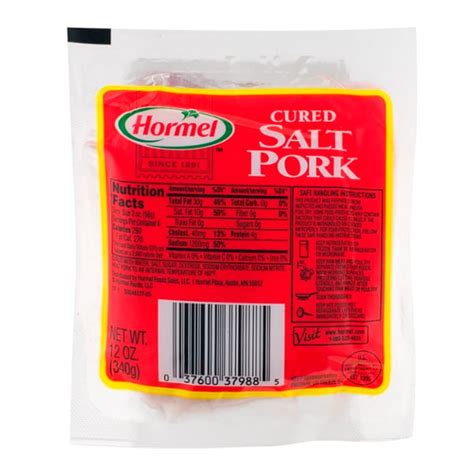 Save on Hormel Cured Salt Pork Order Online Delivery | Stop & Shop