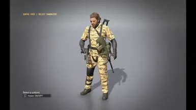 Naked Snake Fatigues For Venom Snake And Avatar At Metal Gear Solid V The Phantom Pain Nexus