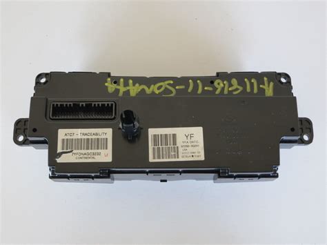 Hyundai Sonata Climate Control Panel Temp Unit A C Heater Oem