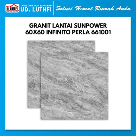 Jual Granit Lantai Glazed Polished 60x60 Sun Power Infinito Perla GS