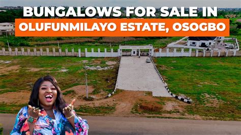 Bungalows And Serviced Plots For Sale In Osogbo Youtube