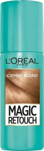Loreal Magic Retouch Spray Do Włosów Na Odrosty Ciemny Blond ...