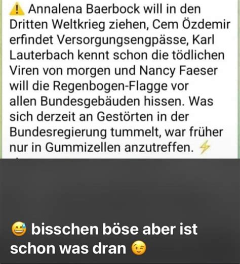 Annalena Baerbock Will In Den Dritten Weltkrieg Ziehen Cem Zdemir