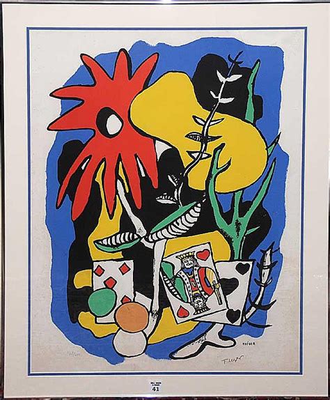 Sold Price Fernand Leger French Lithograph October