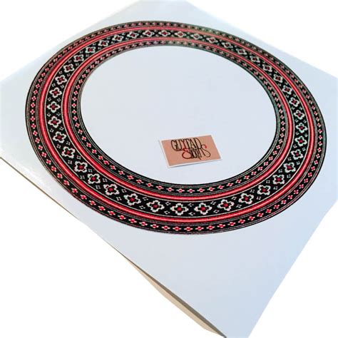 Наклейка виниловая розетка на гитару "На розетку классики №48 (cremona ...