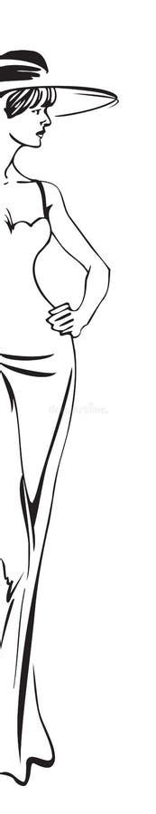 Stylized Naked Woman Body Isolated Stock Illustration Illustration Of Chest Female 41072544