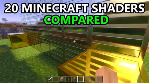 Ultimate Ray Tracing Path Tracing Minecraft Shader Comparison Feb